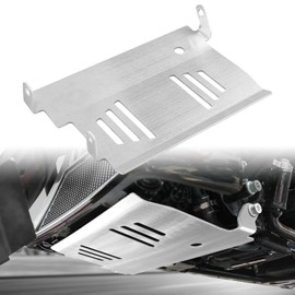 AUFER Lower Engine Base Chassis Protection Guard Skid Plate Cover Compatible With For Touring CVO Road Glide ST FLTRXSTSE FLTRXSE FLTRX CVO Street Glide FLHX FLHXSE 2024-Later Skid Bash Plate