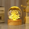 JFTOSALE Yellow Daisy Decorative Ball Night Light - 2.4 Inch