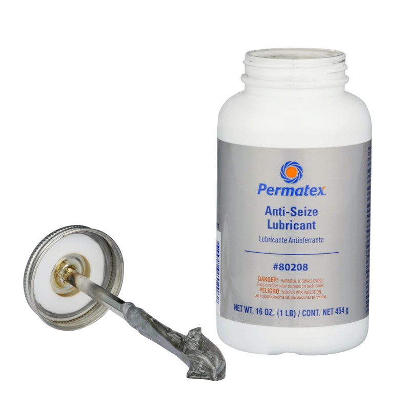 Permatex 80208 Anti-Seize Lubricant With Brush Top Bottle Prevents Galling,