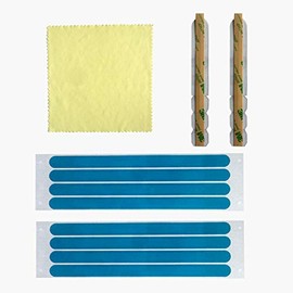 Privacy Filter Adhesive Strips and Slide Mount Tabs for Computer Monitors and Laptops - Replacement Kits