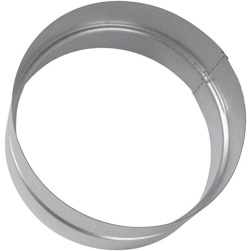 Vent Systems 6'' Inch Galvanized Steel Duct Connector - Round