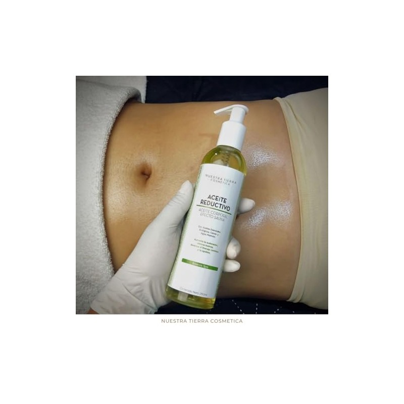 Aceite Reductivo Efecto Sauna Ideal Para Masajes 250ml