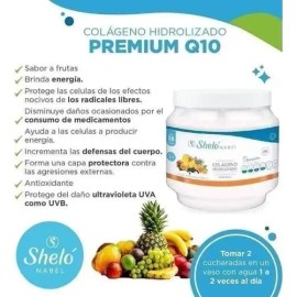 3 Premium Q10 Colageno Hidrolizado / Mejora Aspecto De Piel