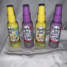 stinky bowl 4 Stinky  Bowl Spray Citrus & Lavender Vanilla 4- 1.85 Oz Toilet Deodorizer NEW