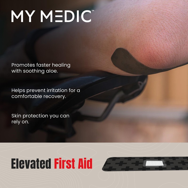 My Medic SuperSkin Bandages, 20-Pack Adhesive Bandages with Soothing Aloe,