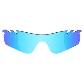 Fiskr Polarized Lenses Replacement Compatible with Oakley RadarLock Path Vented OO9181 Sunglasses, Impact Resistant & Perfect Fit - Ice Blue