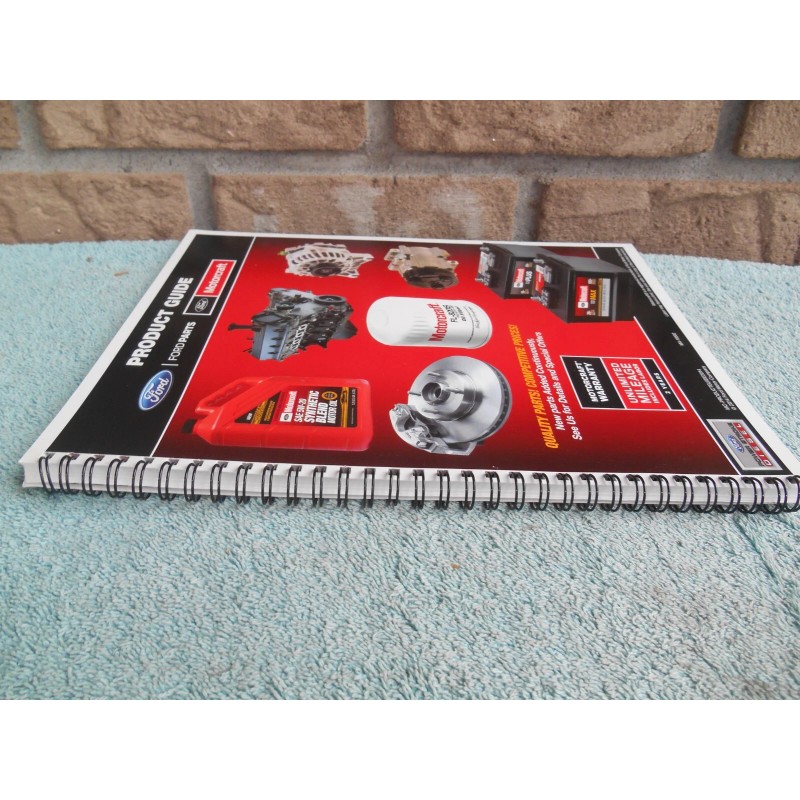 2014 FORD MOTORCRAFT PARTS PRODUCT GUIDE MANUAL 97 PAGES