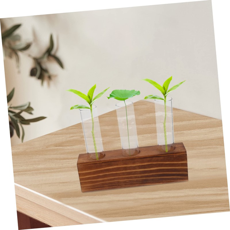 Mobestech 1set Hanging Propagation Tube Stand Test Tube for Hydroponics