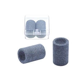 VilaGi Dart Sharpener, 2 Pcs Darts Sharpener Dart Point Sharpener,Round Dart Tip Sharpening Tools for Metal Dart Tips,Darts Gifts Sand Stone Darts Burrs Remover Tool with Storage Box for Men