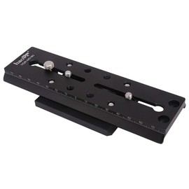 Haoge 160mm Camera Long Sliding Sachtler Quick Release Plate Tripod Fluid Head DV 12, DV 15, Caddy, Video 18/20, Panorama Plus, Horizon Plus, Video 25 Plus, Video 18 Dutch