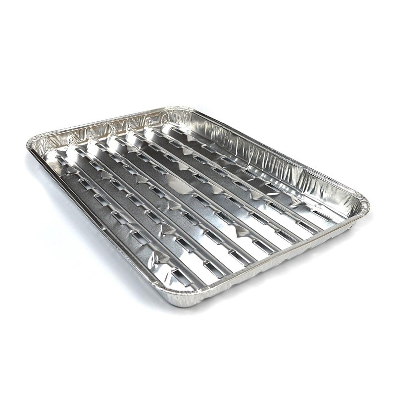12 BBQ Foil Disposable Grill Serving Trays Summer Garden Party