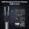 New LED Flashlights Rechargeable High Lumens Super Bright Handheld Flash