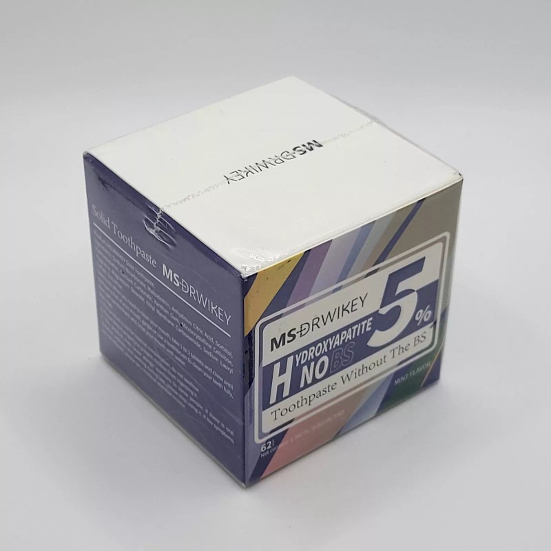 MSDRWIKEY Hydroxyapatite Solid Toothpaste Tablets 62 Count MINT Flavor New