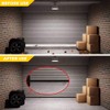 Garage Door Bottom Weather Stripping Kit Rubber Seal Strip Replacement,