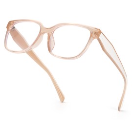 Designer Blue Light Blocking Glasses Trendy Square Eyeglasses for Women Anti Glare Reduce Eyestrain Computer Glasses