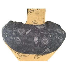 Cervical Neck Hot Cold Herbal Pack, Herbal Pack, Heat Wrap, Organic, Flax Seed, Heat Pack, Microwave Therapy, Witches Brew Potions