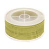 MECCANIXITY Nylon Thread Twine Beading Cord, 52ft Stretchy Braided Bracelets