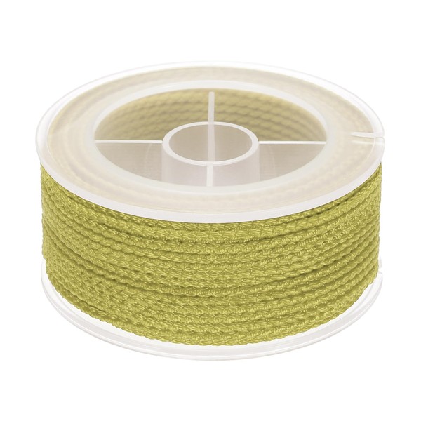 MECCANIXITY Nylon Thread Twine Beading Cord, 52ft Stretchy Braided Bracelets