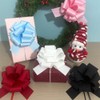 6-Pcs Glitter Pull Bows for Gift Wrapping, 6 Inch Large