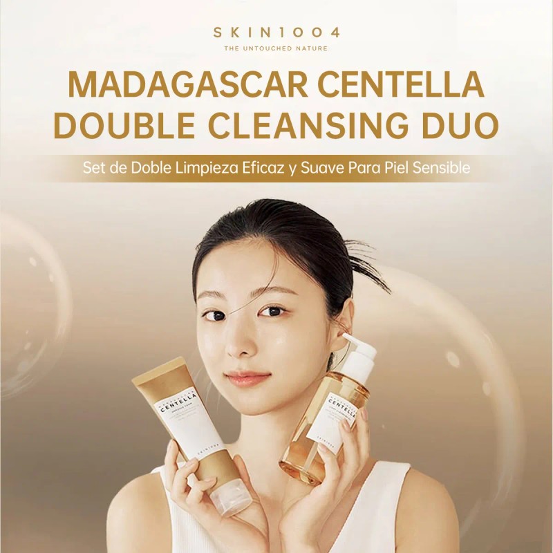 Skin1004 Centella Madagascar Set Doble Limpieza 2 Pzs