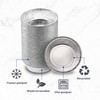 ebake Aluminium Bowls Round 12 cm Wide Aluminium Baking Moulds