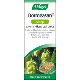 A.Vogel Dormeasan Sleep Valerian-Hops Oral Drops | Sleeping Aid | Extracts of Fresh Valerian Root | 58 Days Supply | 50ml
