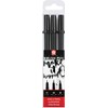 SAKURA Pigma Brush Pen Set of 3 Black