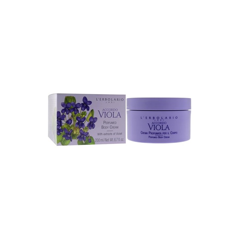 Perfumed Body Cream - Accordo Viola by LErbolario for Women