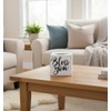 Young's Inc. Wood Bless You Tissue Box Cover - Tissue
