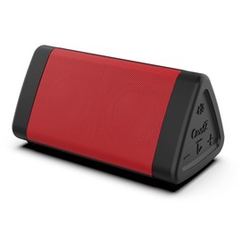 OontZ Angle 3 Bluetooth Speaker, Crystal Clear Stereo Sound, Rich Bass, 100 Ft Wireless Range, Play Two Speakers Together (4th Gen only), Mic, IPX5, Portable Bluetooth Speakers (Red)
