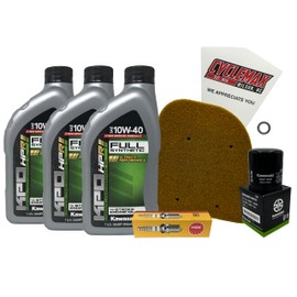 Cyclemax Full-Synthetic KPO Tune-Up Kit compatible with 2002-2003 Kawasaki PRAIRIE 650