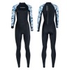 Women's Full Body Wetsuit Surf Suit UPF50+ Ice-Sense Sunscreen Jellyfish
