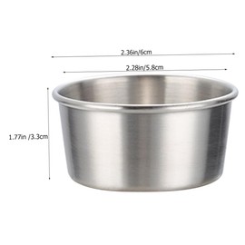 KICHOUSE Multi-function Sauce Holders Salad Dressing Bowls French Fries Ketchup Cups