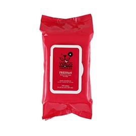 Wags & Wiggles Freshen Deodorizing Wipes for Dogs, Fresh Strawberry Scent - Dog Wipes Eliminate Odors - Easy and Convenient Way to Freshen Your Pet Without A Bath, 100 Count