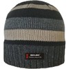 HiFEN® Striped Knitted Fleece Lined Soft Stretchy Beanie Hat with