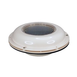 MARINE BOAT SOLAR POWERED 8.5" WHITE VENTILATOR ODM