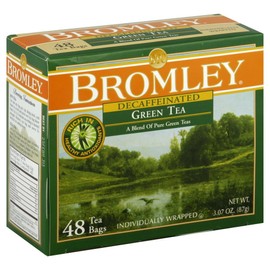 Bromley Green Tea Decaf, 48-Count Box (Pack of 8)