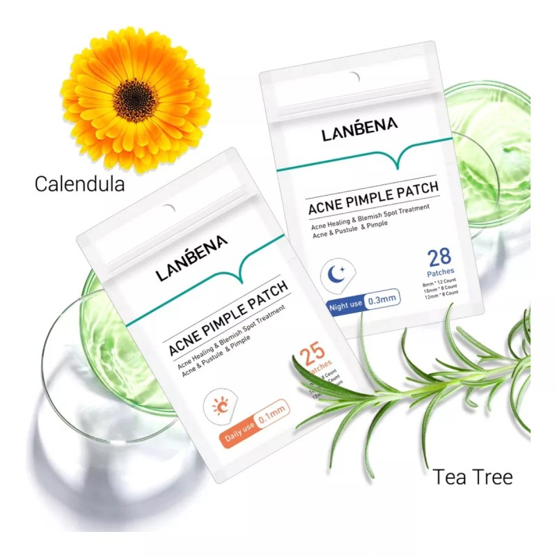 Lanbena Parche Acné Espinillas Día O Noche A Elegir 1pz