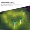 OSALADI Mushroom Lamp Mushroom Pathway Light Outside Solar Lights Pathway