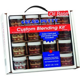 Oil Based Custom Blending Kit by Color Putty - Includes Sixteen 3.68 oz Jars of High-Performance-Putty