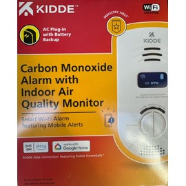 Kidde Smart Plug-In Carbon Monoxide Detector and Indoor Air Quality Monitor 10y