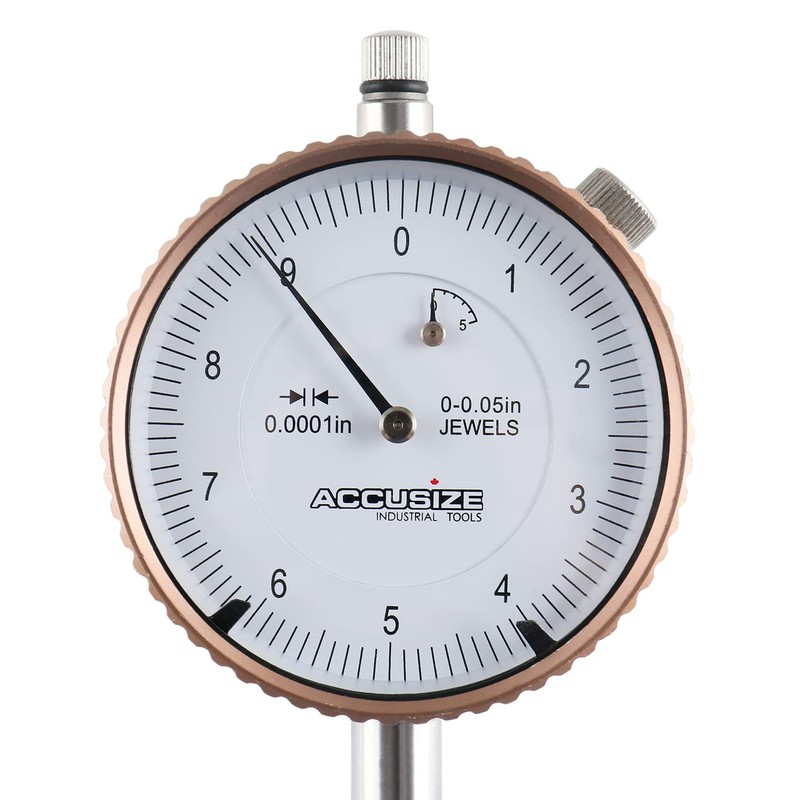 Accusize Industrial Tools Agd2 Style 0-0.05 pulgadas x 0.0001 pulgadas
