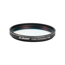 Svbony SV231 Color Correction Filter, Telescope Filter Full Thread, OD>4 Improves Contrast and Clarity, for Observing Details on Craters of Lunar and Planetary Surfaces (2")