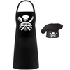 Hyzrz Chef Apron Hat Set,My Kitchen My Rules,Chef Hat and