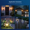FLSNT Dusk to Dawn Outdoor Sensor LED Edison Bulbs, 4W