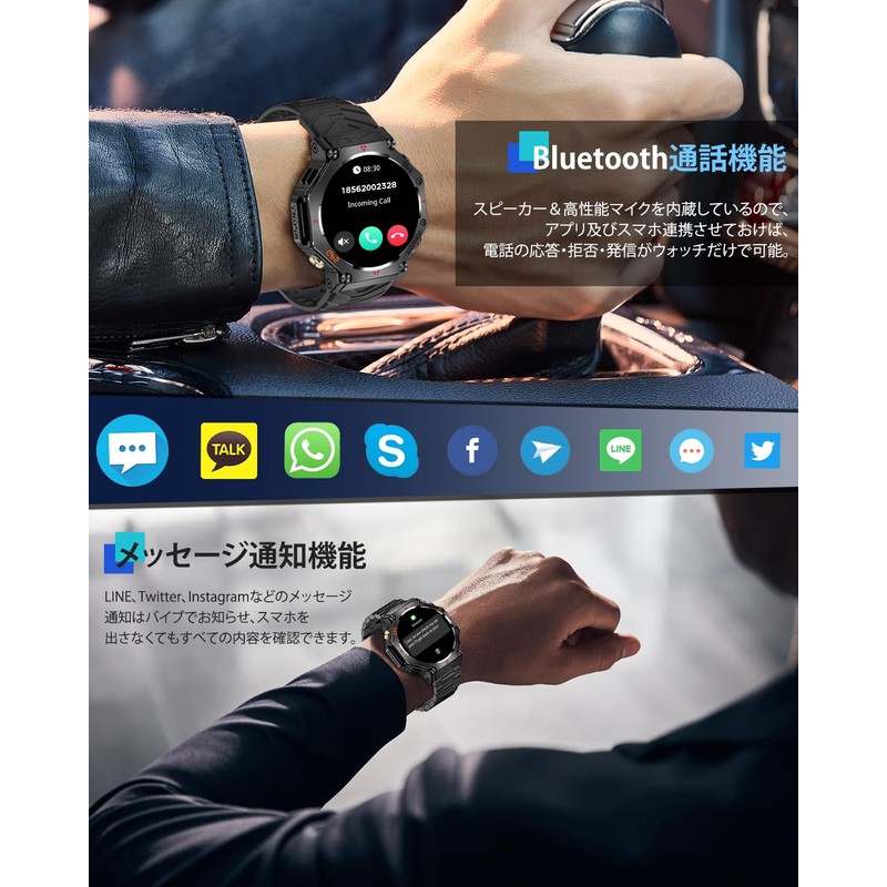 Smart Watch (2025 Newest Evolution), Built-in GPS, CHATGPT Included, 2