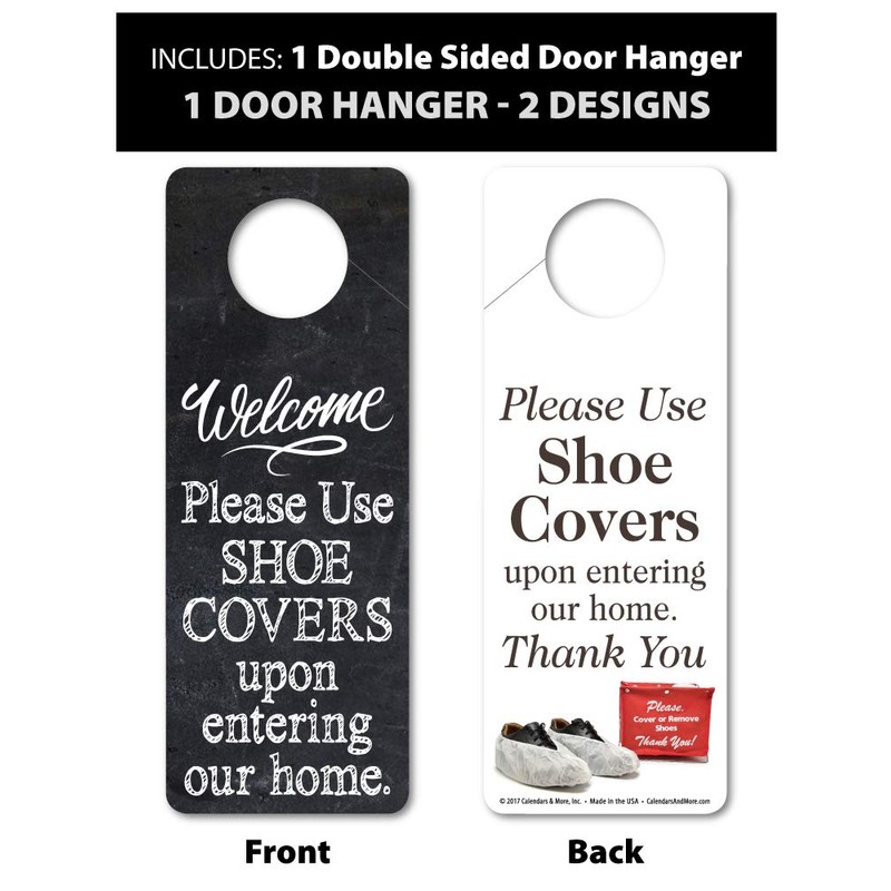 Mediz Foldable Shoe Cover Holder (Black) with Bonus: 1 Door