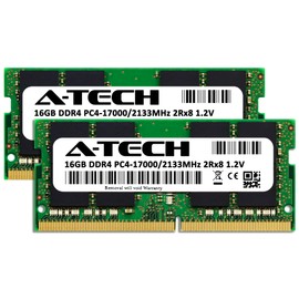 A-Tech 32GB Kit (2x16GB) RAM for Acer Aspire 5 Laptop | DDR4 2133MHz SODIMM PC4-17000 (PC4-2133P) Memory Upgrade Modules