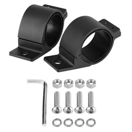 Keenso - Kit de soporte de montaje de barra de luz LED – Kit de soporte de montaje para vehículo todoterreno de coche, luces horizontales para faros delanteros (3 pulgadas)