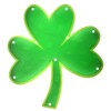 Impact Innovations Shamrock Lighted Window Decoration Indoor Outdoor Use 14”